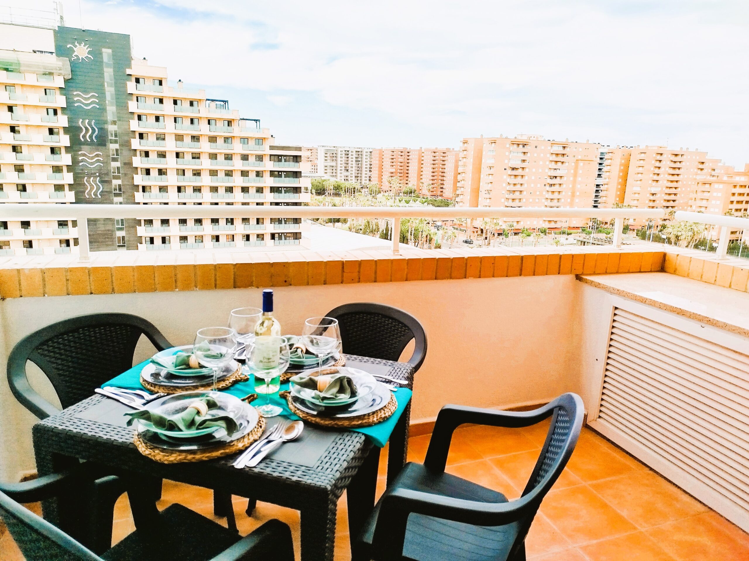 Foto de los apartamentos turísticos Aguamarina de Milion Destiny, en Oropesa del Mar, Castellón.